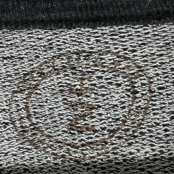 Vintage 45rpm Sweatshirt Crewneck Dark Grey Big L… - image 6