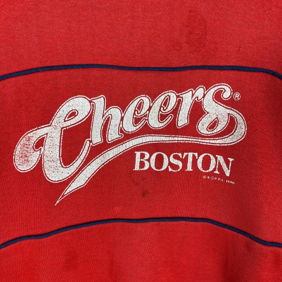 Vintage 1990 Cheers Boston Sweatshirt Crewneck Re… - image 6