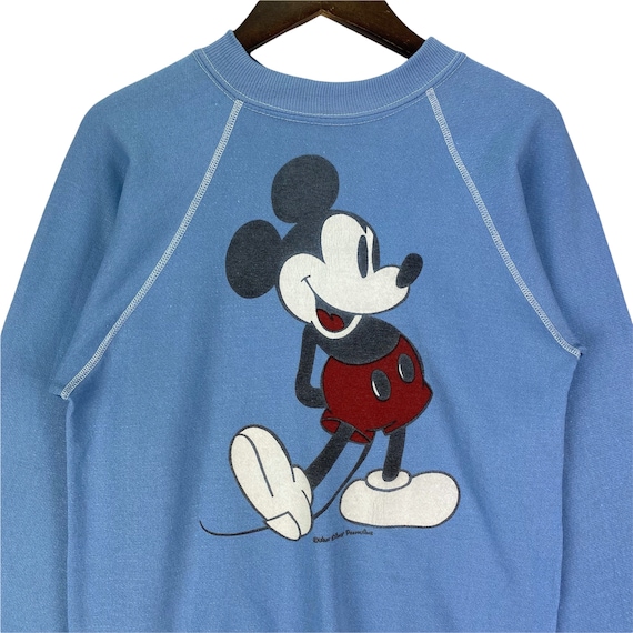 Vintage 60s Walt Disney Production Mickey Mouse Sweatshirt Made in