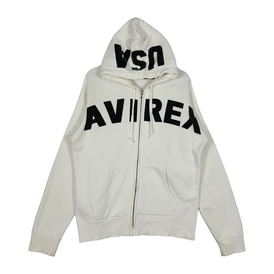 Avirex ホワイト Mサイズ スカシャツ Avirex ホワイト Mサイズ スカシャツ（AVIREX - AVIREX