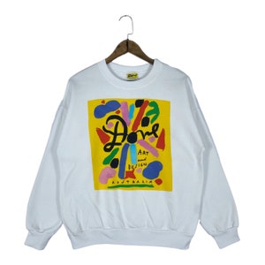 Vintage 90s Ken Done Australia Art And Design Sweatshirt Crewneck Super B Condition Pullover Jumper Size S