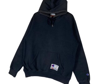 【古着】supreme champion hoodie Lサイズ　navy Supreme Champion Zip Up Hooded Sweatshirt Navy Men's - SS24 - US