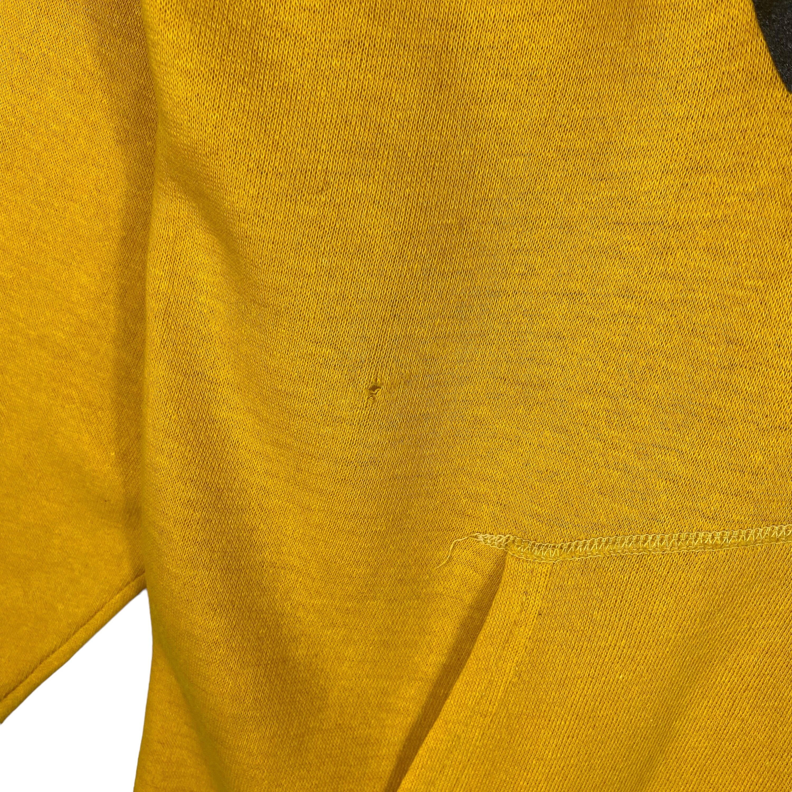 【1960s vintage】PURDUE UNIV イエロー スウェット VINTAGE Purdue Boilermakers Sweatshirt Mens Large Yellow