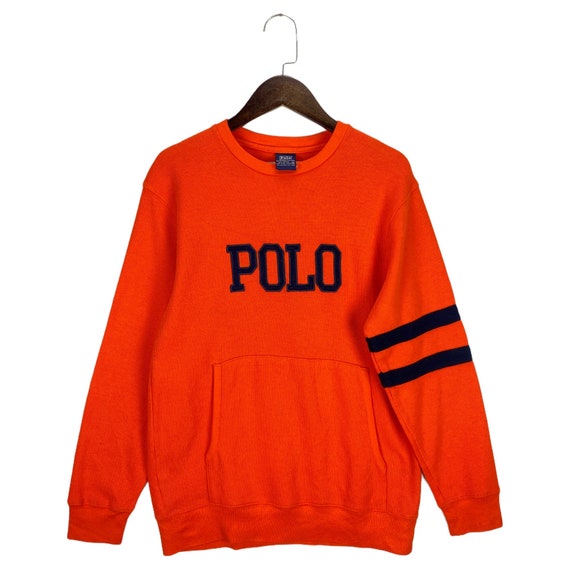 Vintage 90s Polo Ralph Lauren Sweatshirt, Big Logo, Size M - Etsy