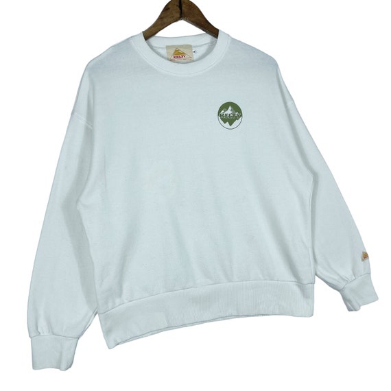 Vintage Kelty Outdoor X Coen Japan Sweatshirt Crewneck White