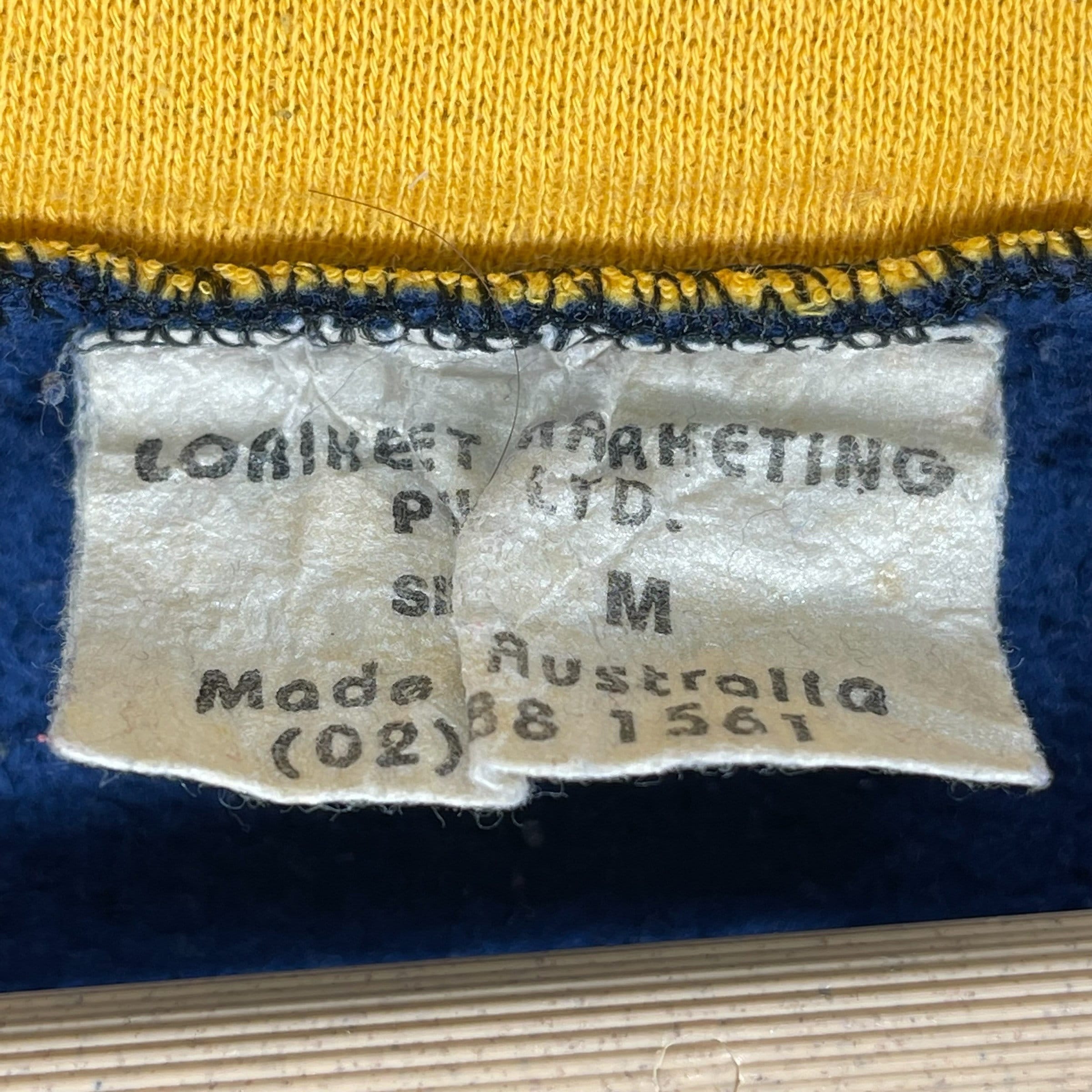 Vintage 70s Australia the Wallabies Rugby Sweatshirt Made in Vintage 70s Australia the Wallabies Rugby Sweatshirt Made in