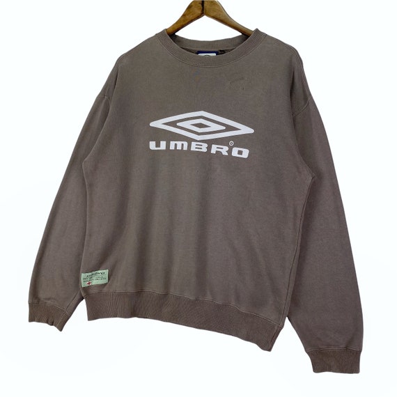 Vintage Umbro Sweatshirt Crewneck Brown 