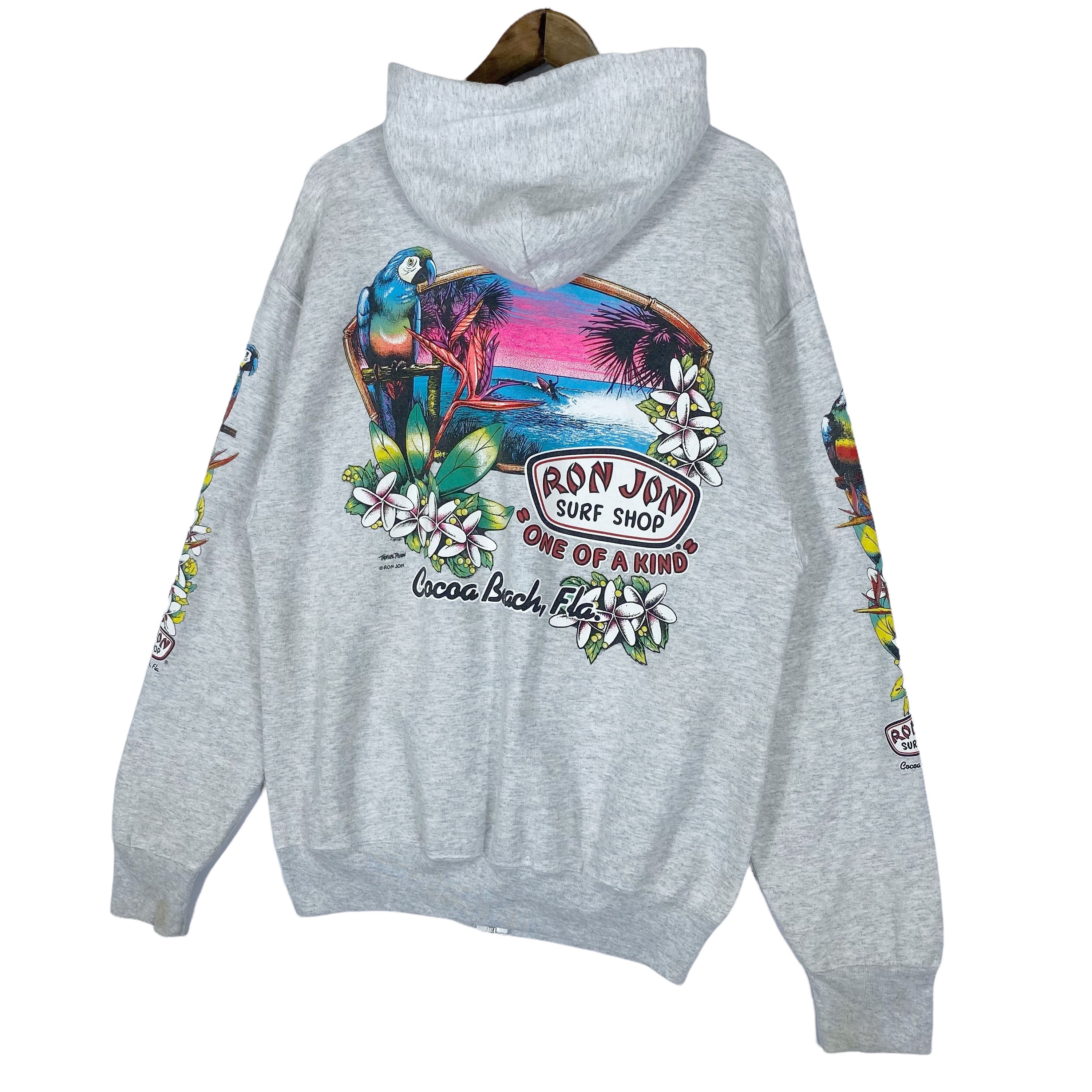 Vintage Ron Jon Surf Shop Cocoa Beach Florida Full Zip Hoodie - Etsy New  Zealand