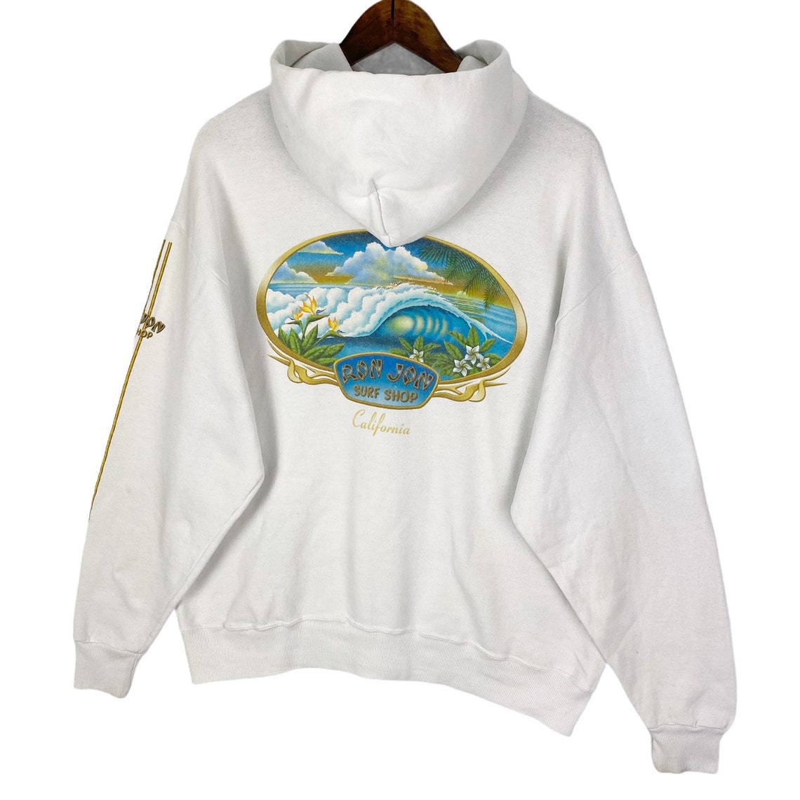 Vintage 90s Ron Jon Surf Shop California Sweatshirt Hoodie | Etsy