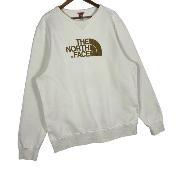Vintage the North Face Crewneck Sweatshirt, Big Logo Embroidery