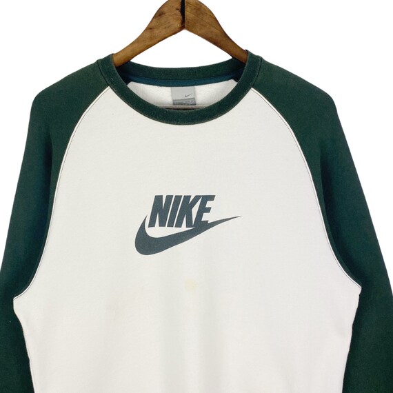 Vintage Nike Swoosh Raglan Sweatshirt Crewneck Big Logo Made - Etsy