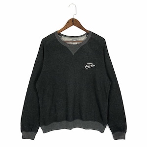 Vintage Nike Swoosh Crewneck Sweatshirt Made In Japan Spellout Logo Pullover Jumper Size XL