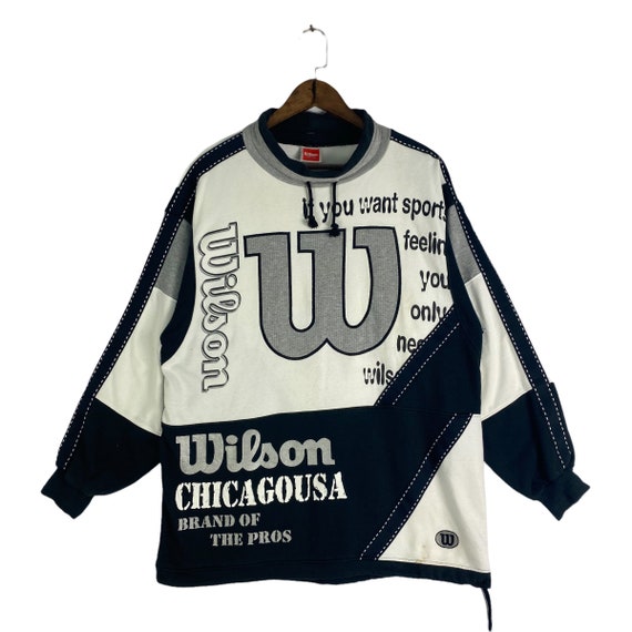 Vintage Wilson Chicago USA Sweatshirt Crewneck Full Print