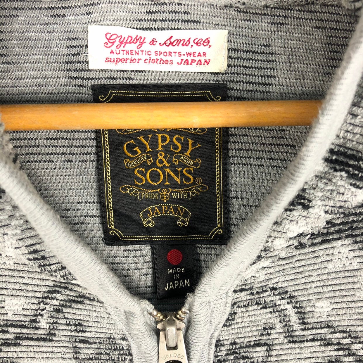 予約販売 Bandana Sons & Gypsy Vintage Hoodie Pattern Japanese up Zip トップス