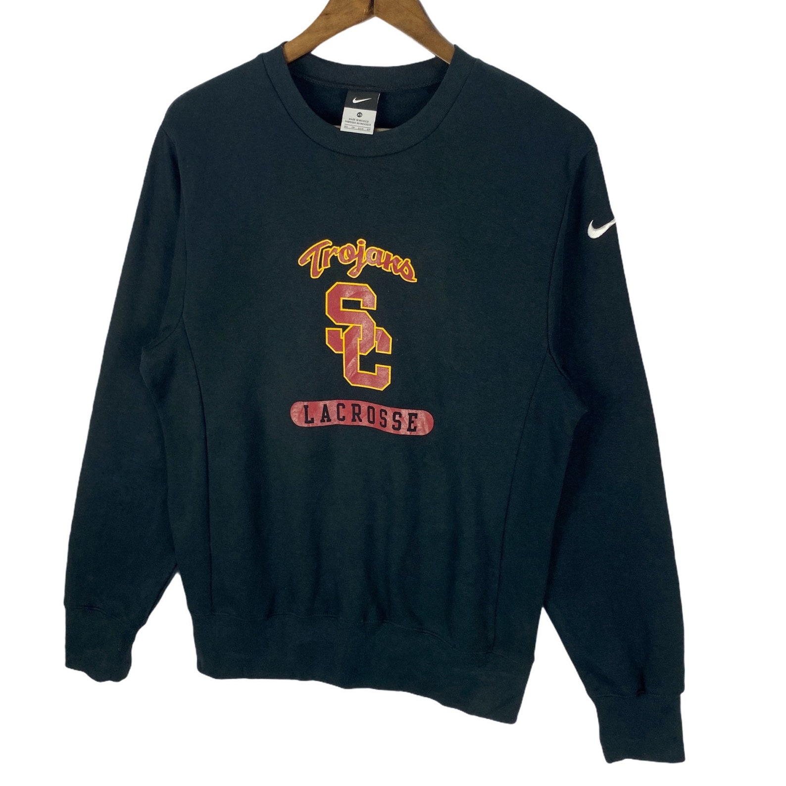 Vintage Nike USC Trojans Lacrosse Sweatshirt Crewneck Made In Etsy