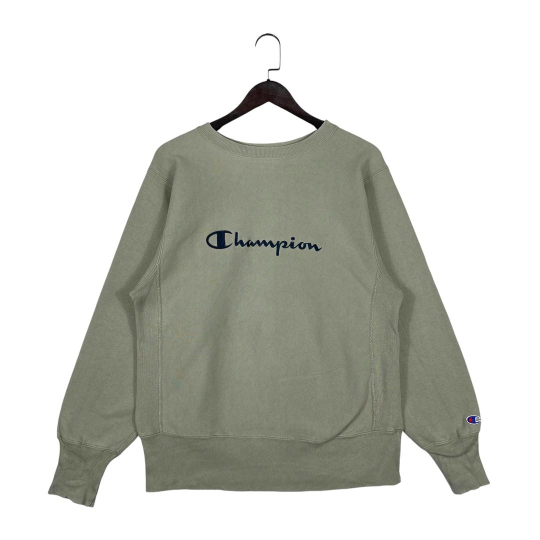 Vintage 90s Champion Reverse Weave Sweatshirt Crewneck Big Logo