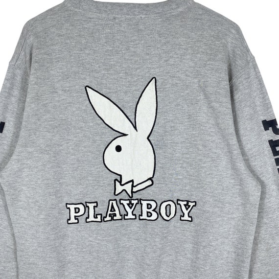 Vintage Playboy Sweatshirt Crewneck Spellout Big … - image 2