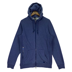 Vintage Nike 6.0 Full Zip Hoodie Sweater Blue Pullover Jumper Size M