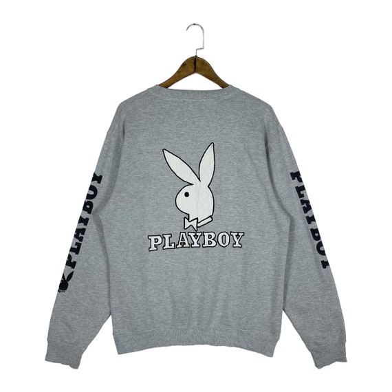 Vintage Playboy Sweatshirt Crewneck Spellout Big … - image 1