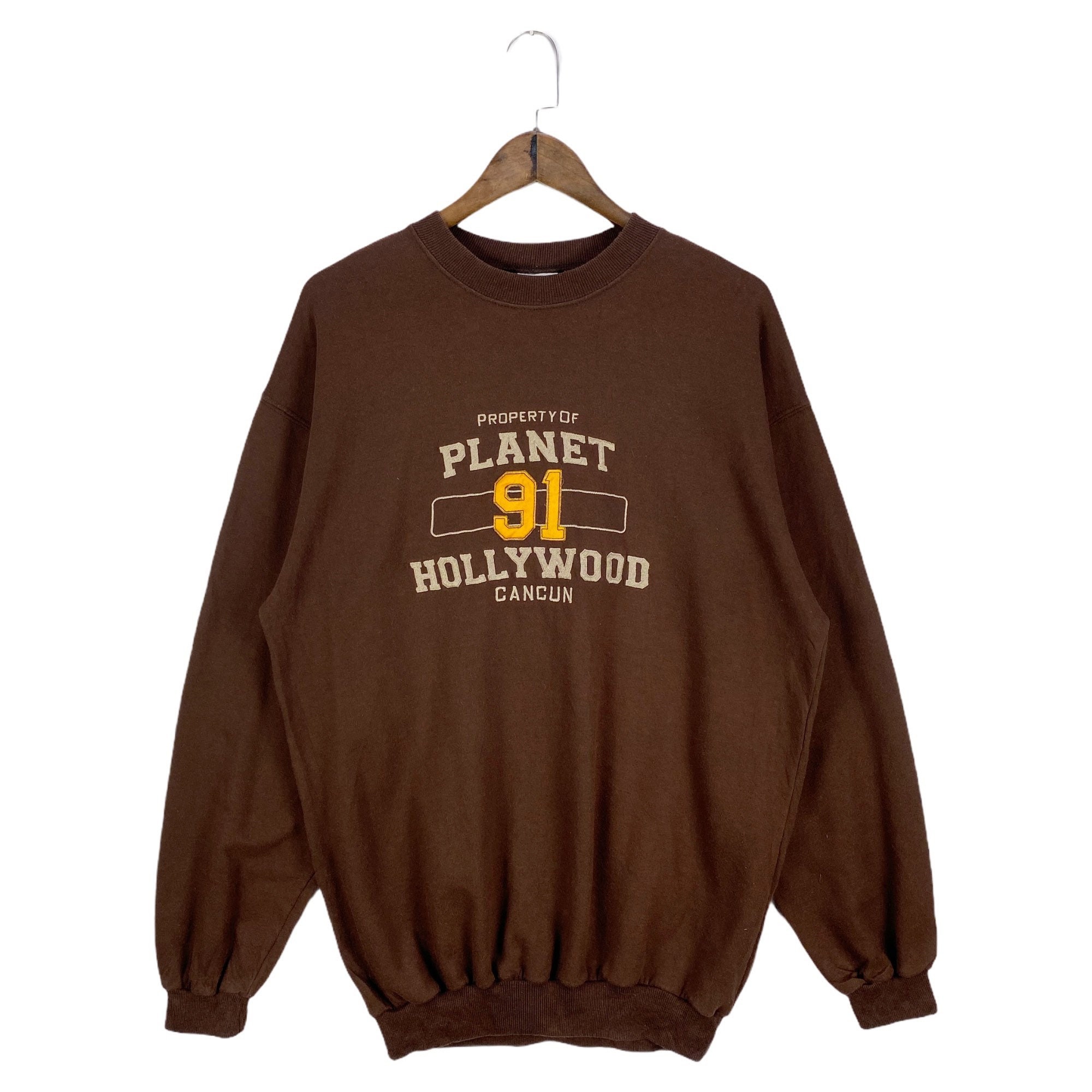 Vintage Hollywood Sweatshirt Sweatshirt Crewneck Etsy