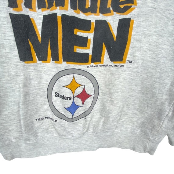 Vintage 1995 Pittsburg Steelers NFL 60 Minute Men… - image 6