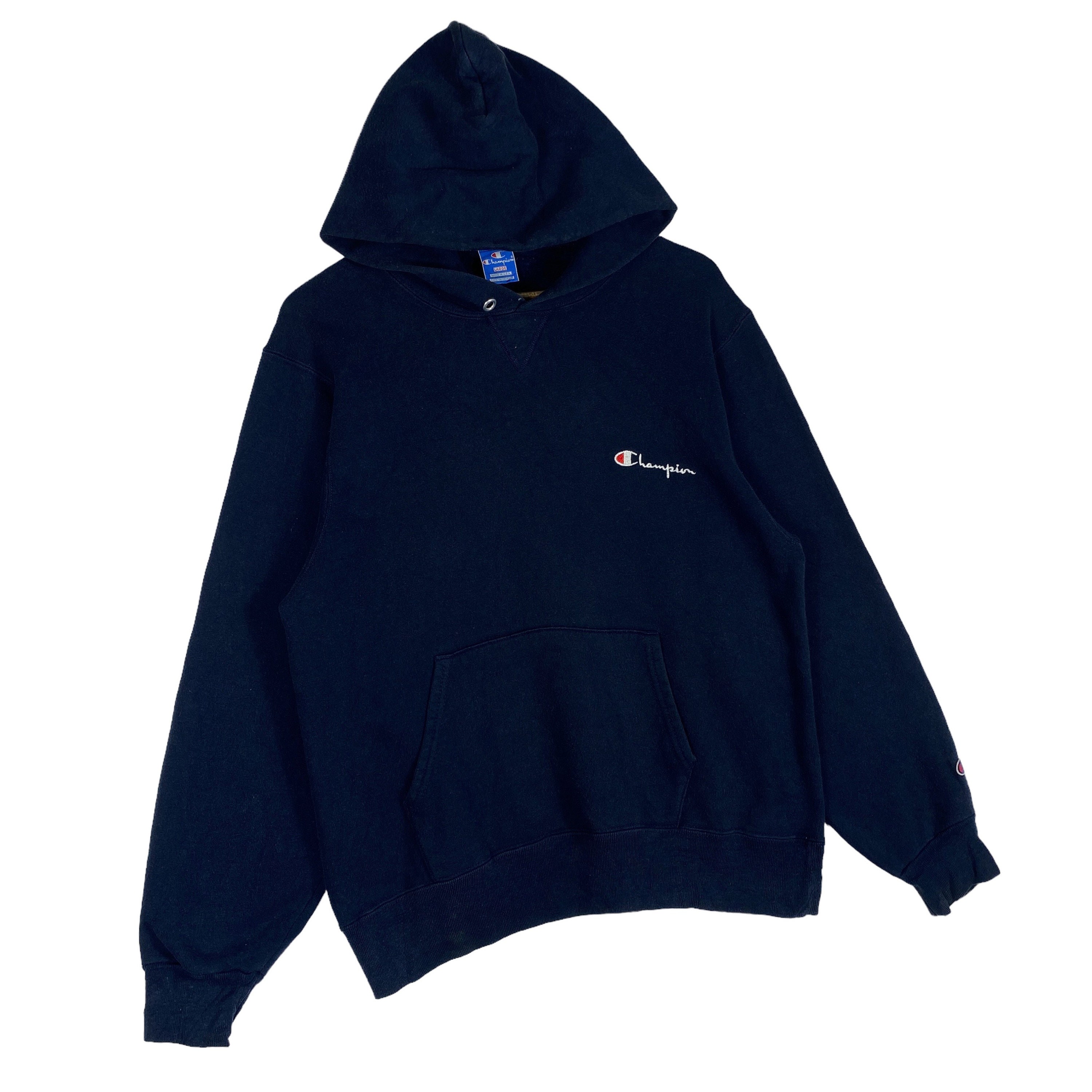 Vintage 90s Champion Made in USA Hoodie Sweater Navy Blue Vintage 90s Champion Made in USA Hoodie Sweater Navy Blue
