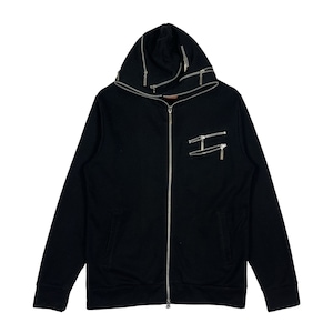 MALE & Co. Japan hoodie trui zwarte Japanse punk merk trui trui maat L