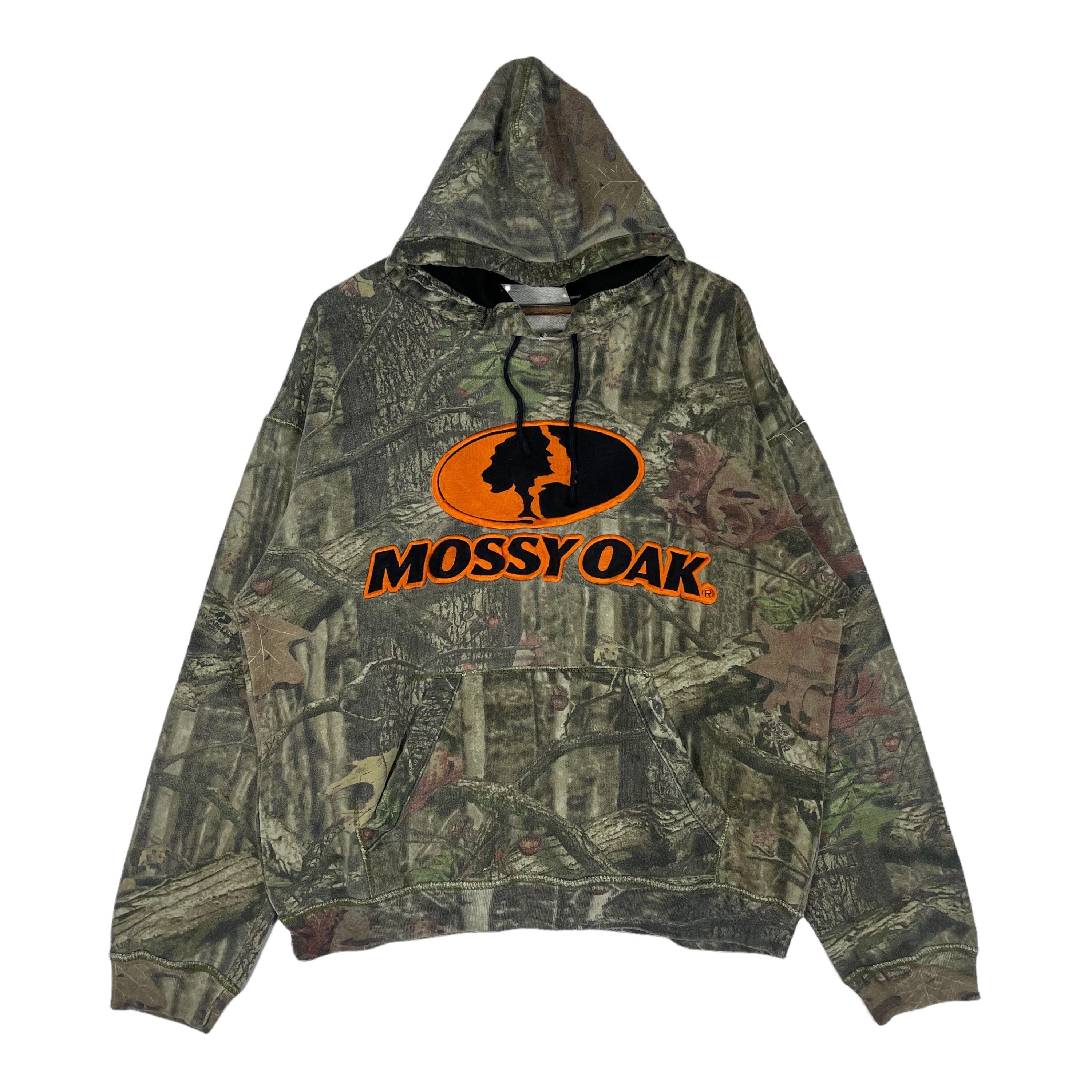 Vintage Mossy Oak Camouflage Sweater Hoodie All Over Print