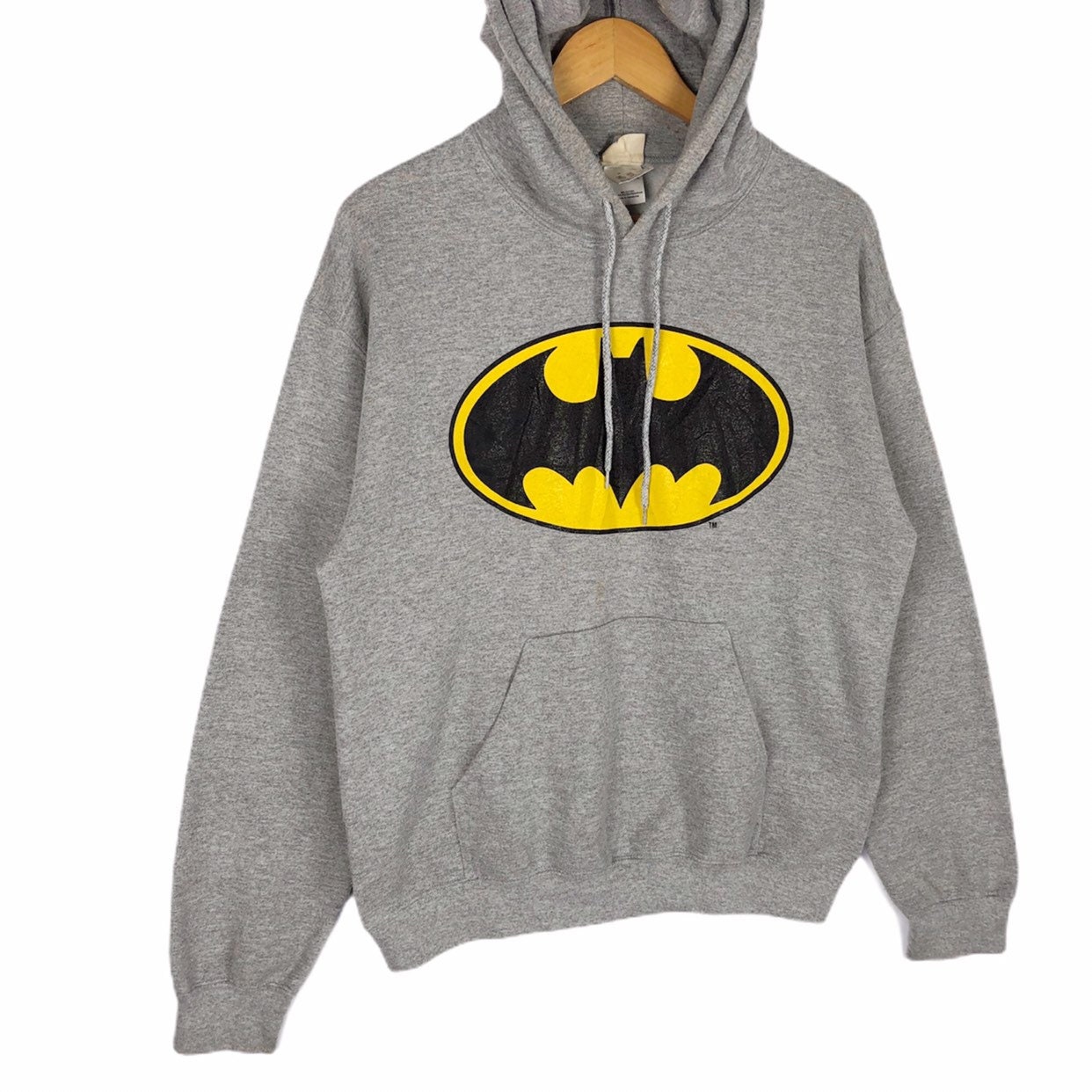 Grey batman hoodie hotsell