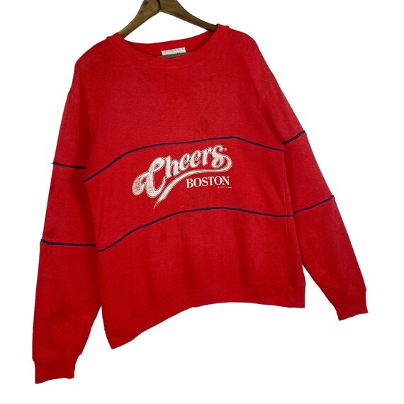 Vintage 1990 Cheers Boston Sweatshirt Crewneck Re… - image 2