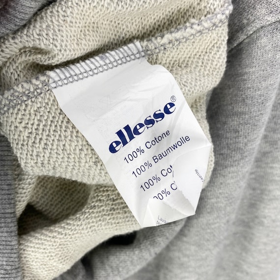 Vintage 90er Jahre Ellesse Hoodie Pullover Grau Made In China Big Logo Pullover Pullover Pullover GroBe M Etsy Osterreich