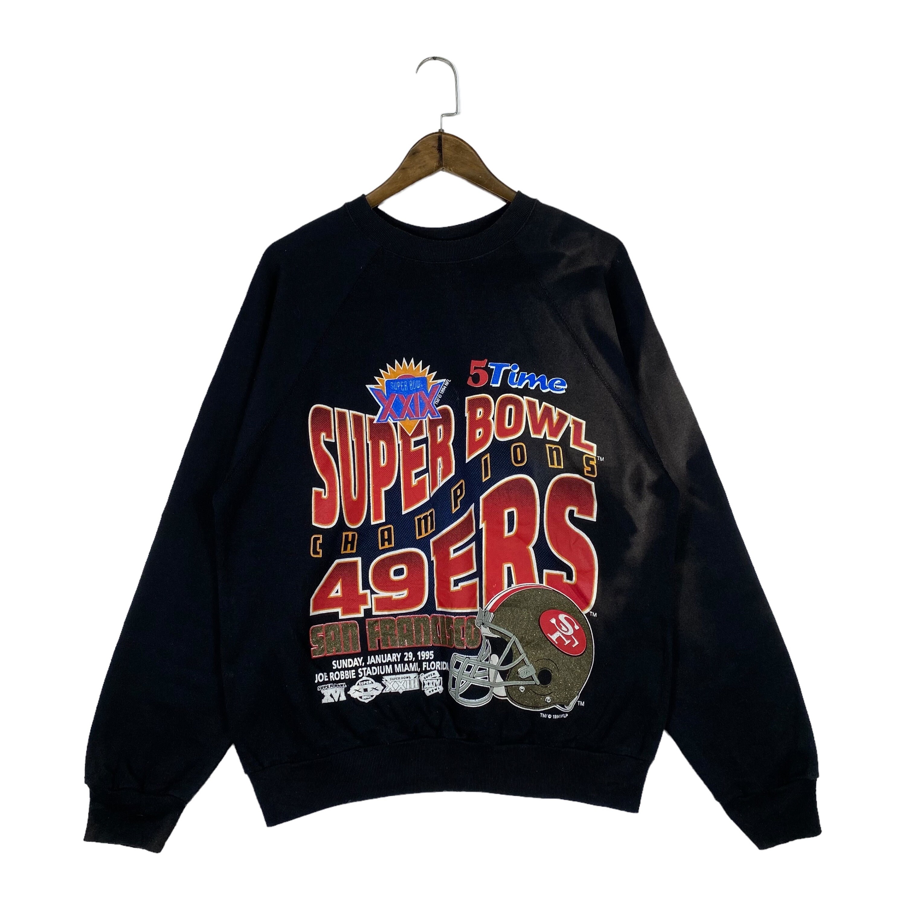 Vintage 1994 San Francisco 49ers Superbowl Crewneck Sweatshirt Sun