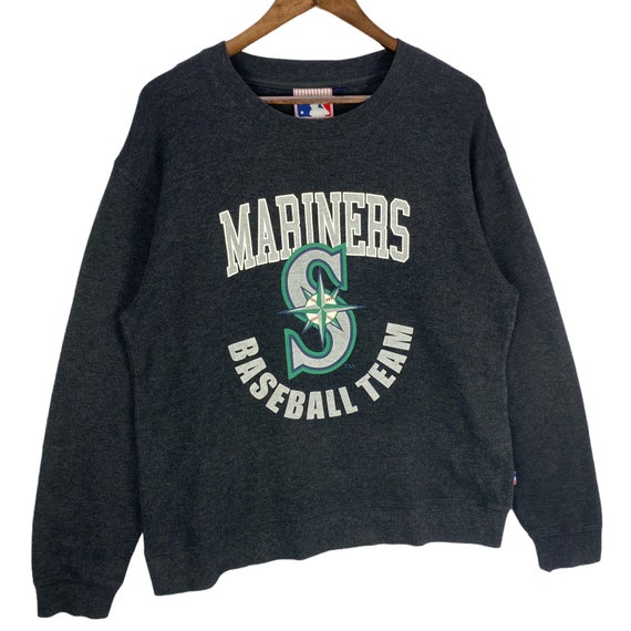Vintage Seattle Mariners Sweatshirt Crewneck Big … - image 3