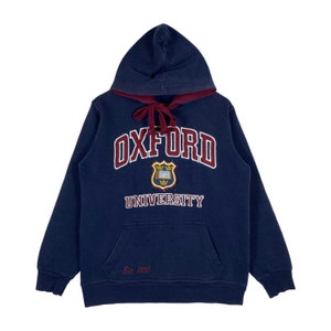 Sweat-shirt Officiel De L'Université D'Oxford – Homme/Femme Taille S – Bordeau