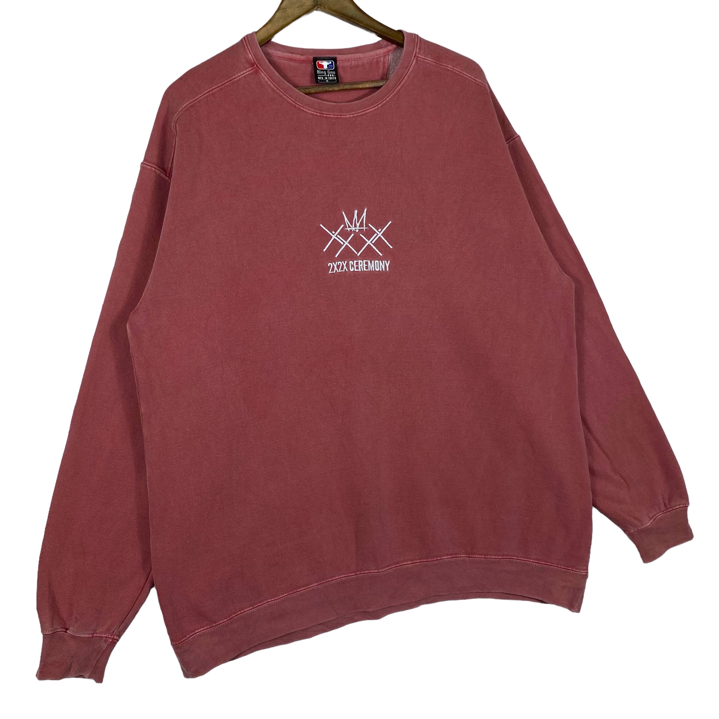 Vintage King Gnu 2x2x Ceremony Album Merchandise Sweatshirt