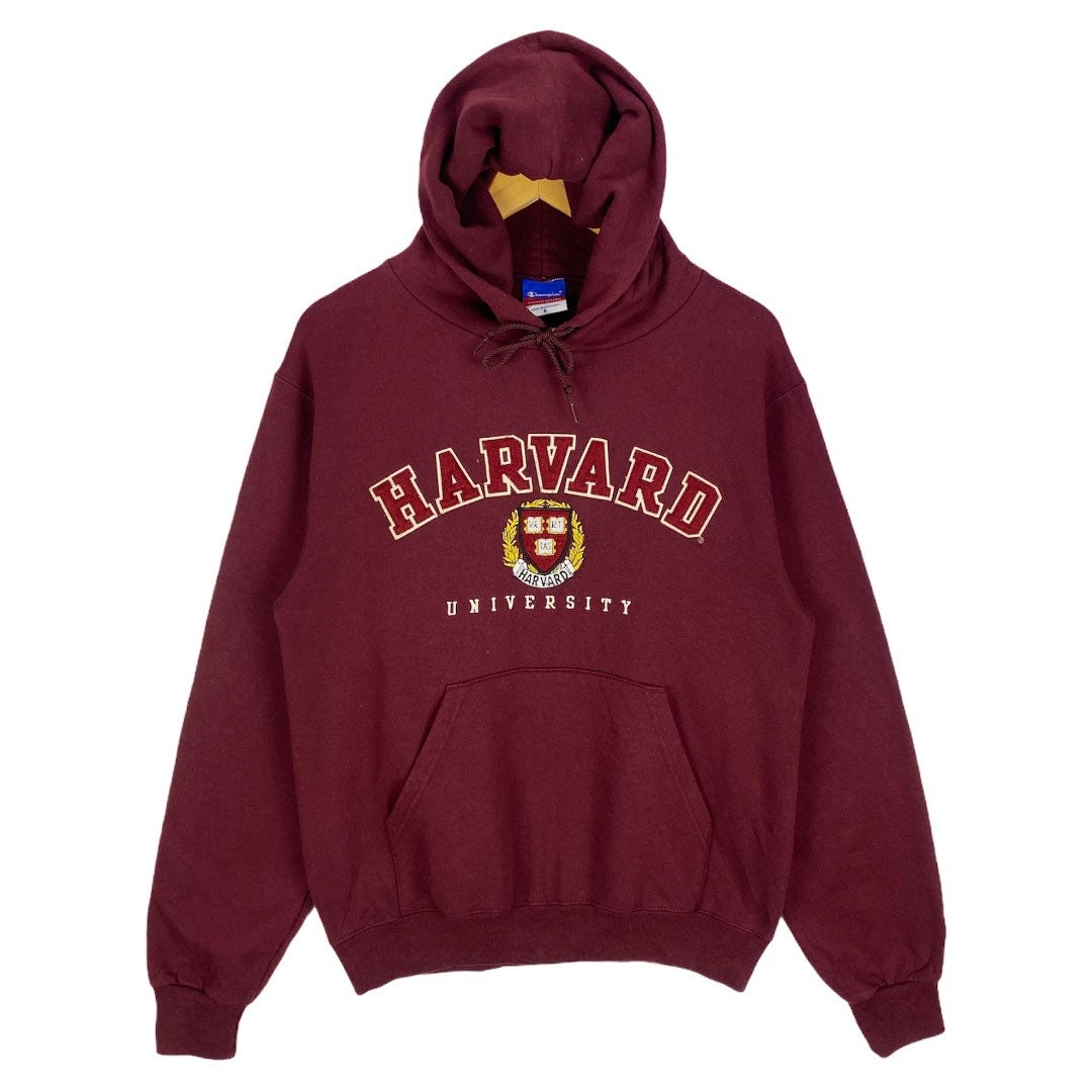 Vintage Champion Harvard University Hoodie Sweater Made In | Etsy
