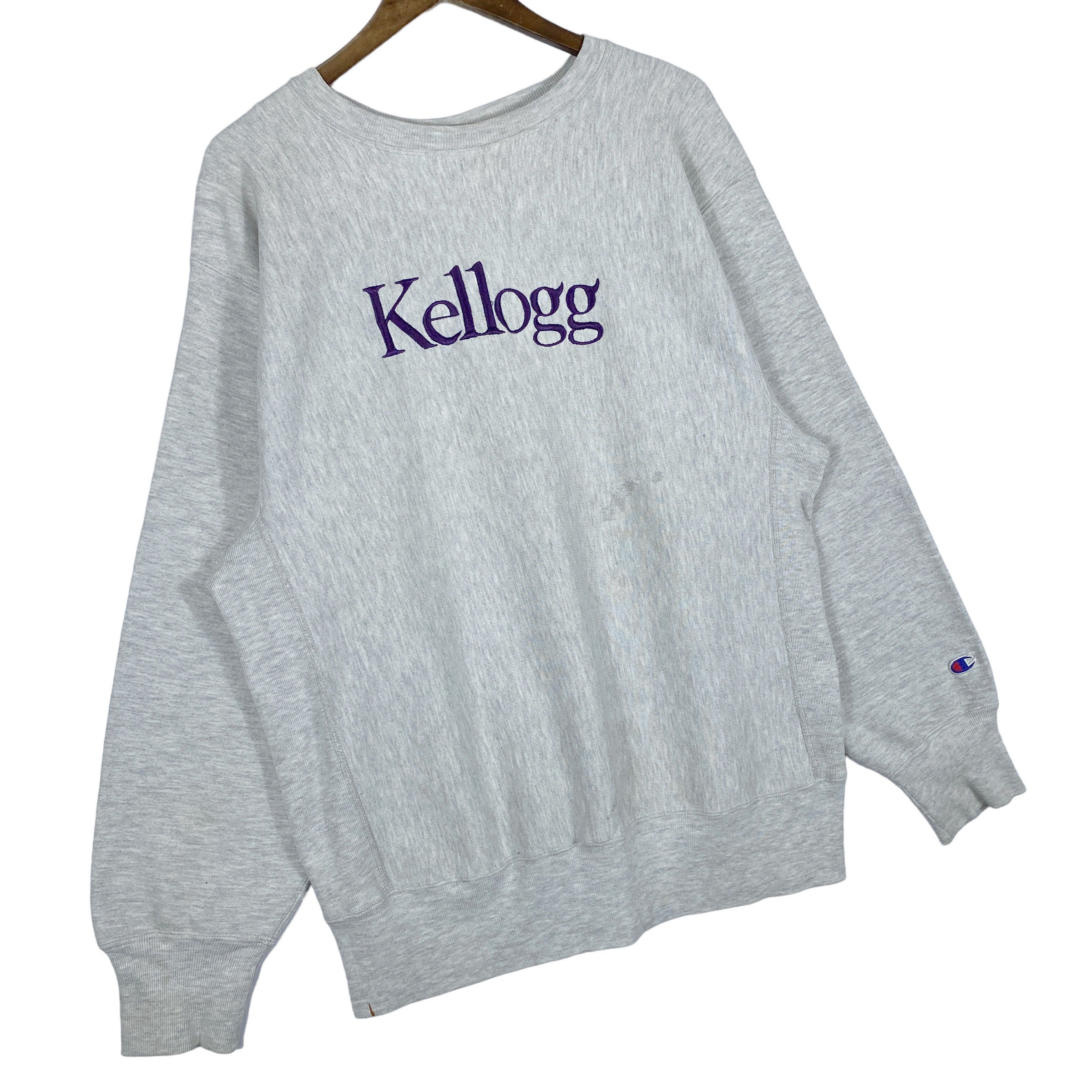 Vintage 90s Champion Reverse Weave Kellogg Sweatshirt Crewneck Big