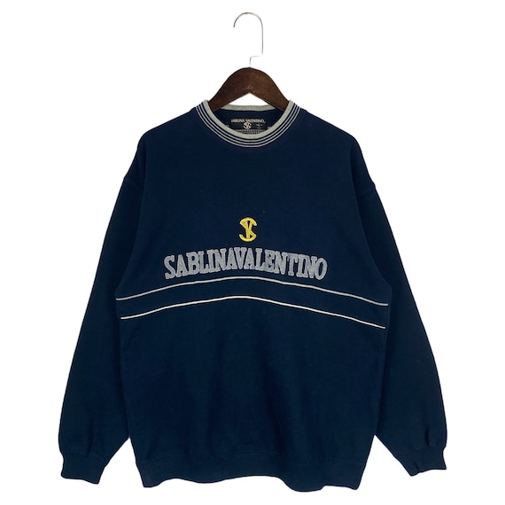 Vintage Sablina Valentino Sweatshirt Crewneck Big Logo