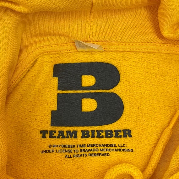 Vintage Justin Bieber Stadium Tour Hoodie Sweater… - image 9