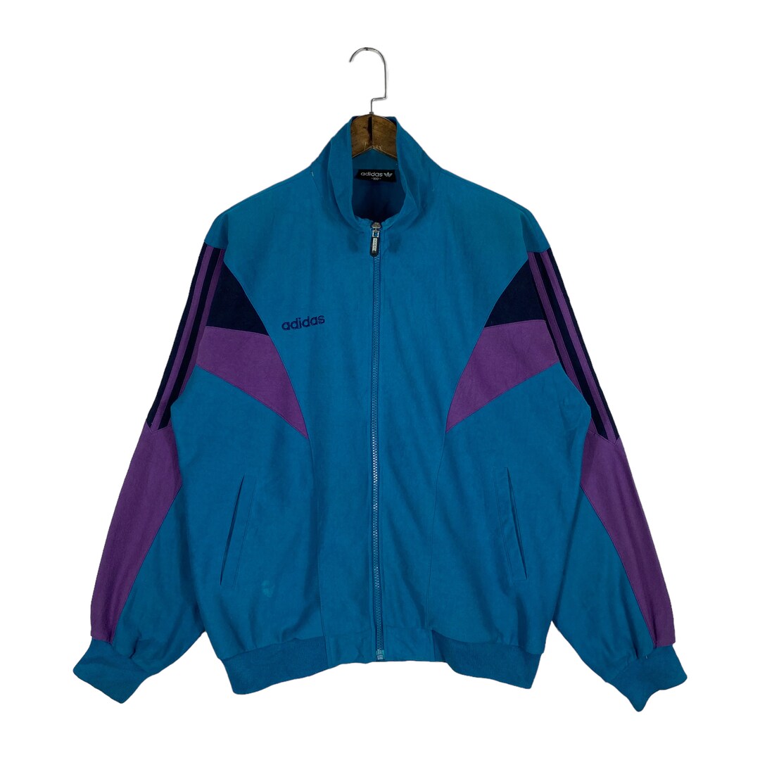 80's VINTAGE adidas TRACK JACKET ヴィンテージ VINTAGE 80'S 90'S ADIDAS TRACK JACKET. RED, BLUE AND WHITE