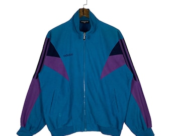 トップス 00s adidas cotton track jacket Adidas Tracksuit Top Track Jacket Vintage Finland Y2K 00s