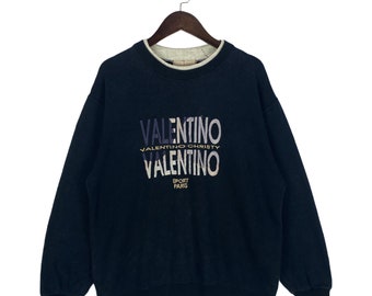 Vintage 90s Gianni Valentino Half Zip Pullover Sweatshirt - Large