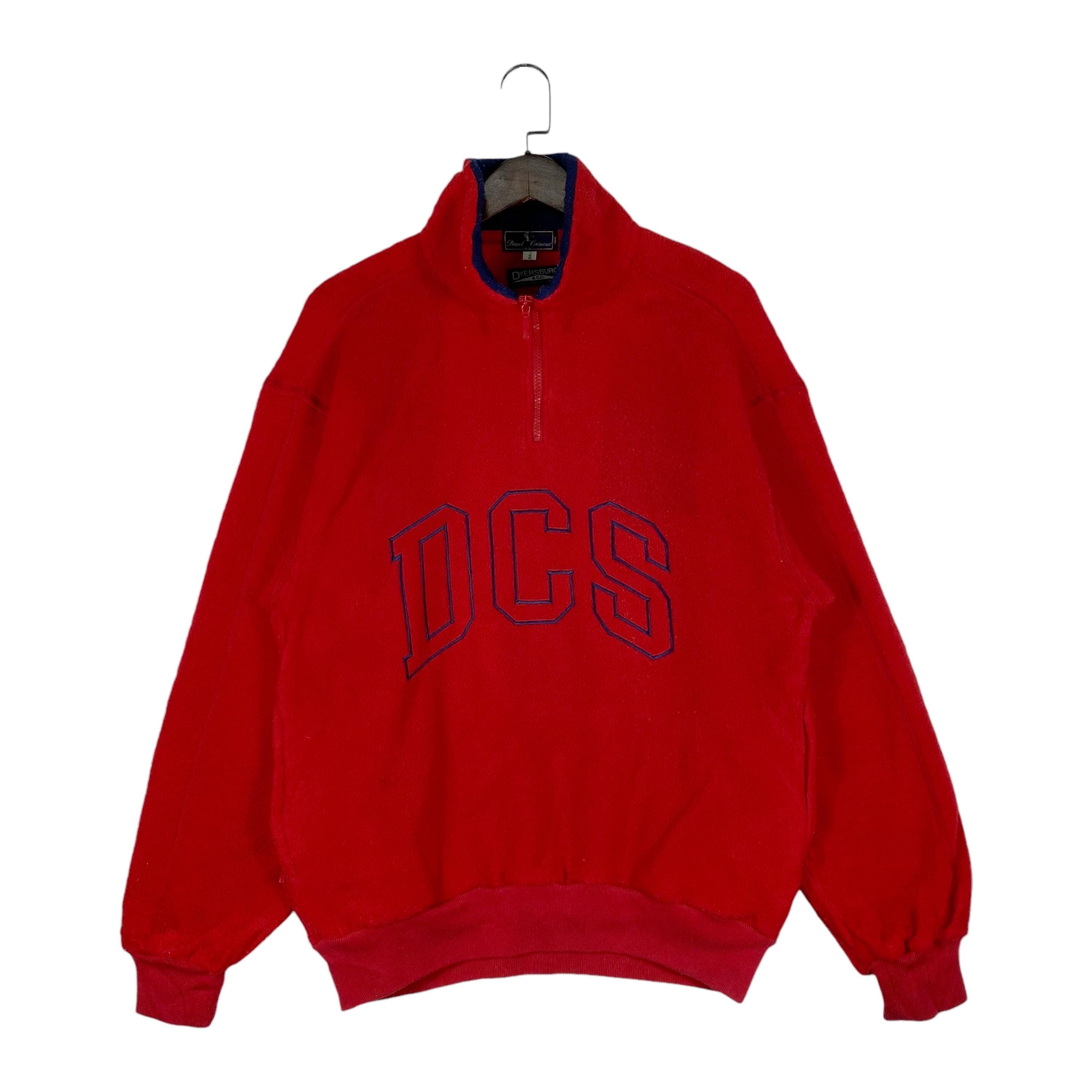 Vintage 90s Daniel Cremieux Fleece Pullover Sweatshirt, Made in