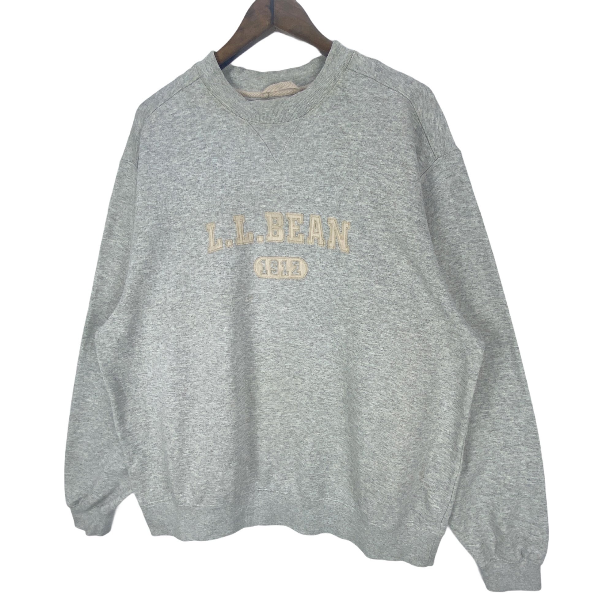 Vintage LL Bean Sweatshirt Crewneck Big Logo Embroidery Made - Etsy UK