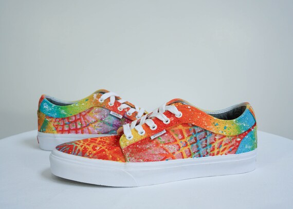 vans sneakers mens Orange