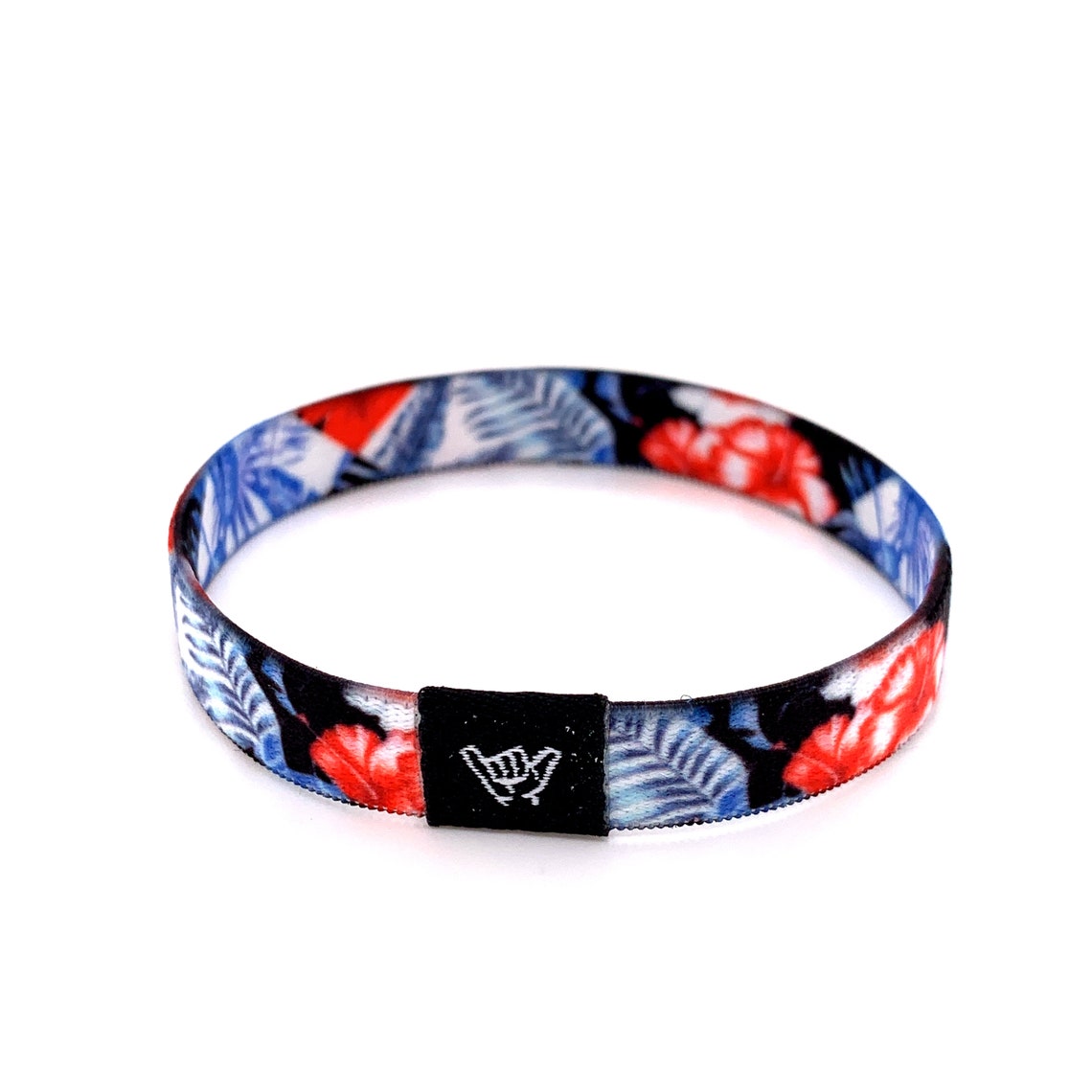 Tropical Patchwork Hang Loose Bracelet Etsy