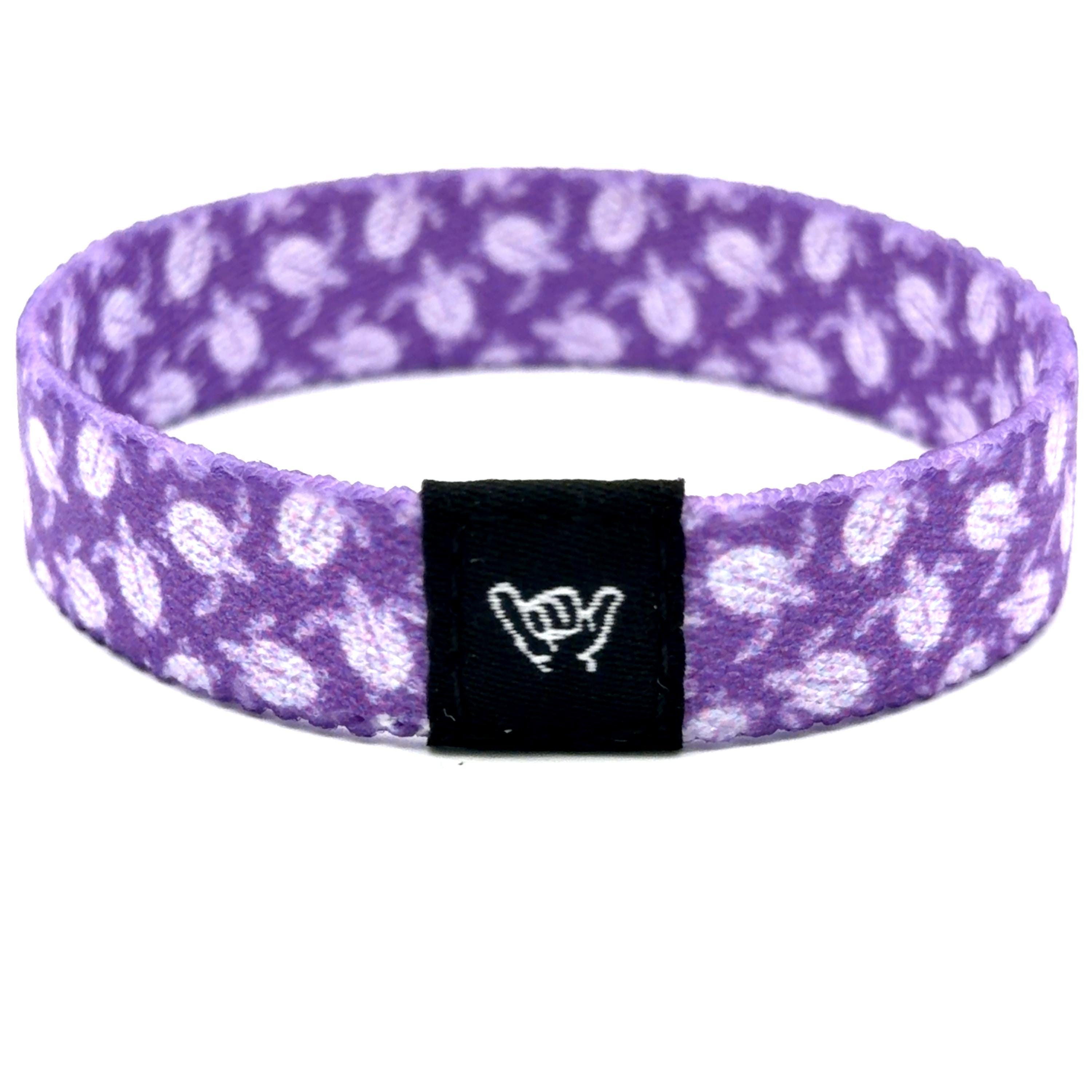 Purple Sea Turtle Hang Loose Bracelet - Etsy