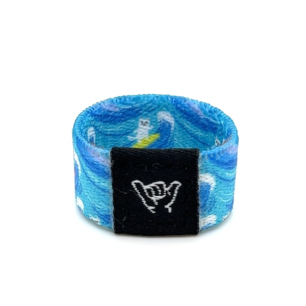 Surf Kitties Hang Loose Ring