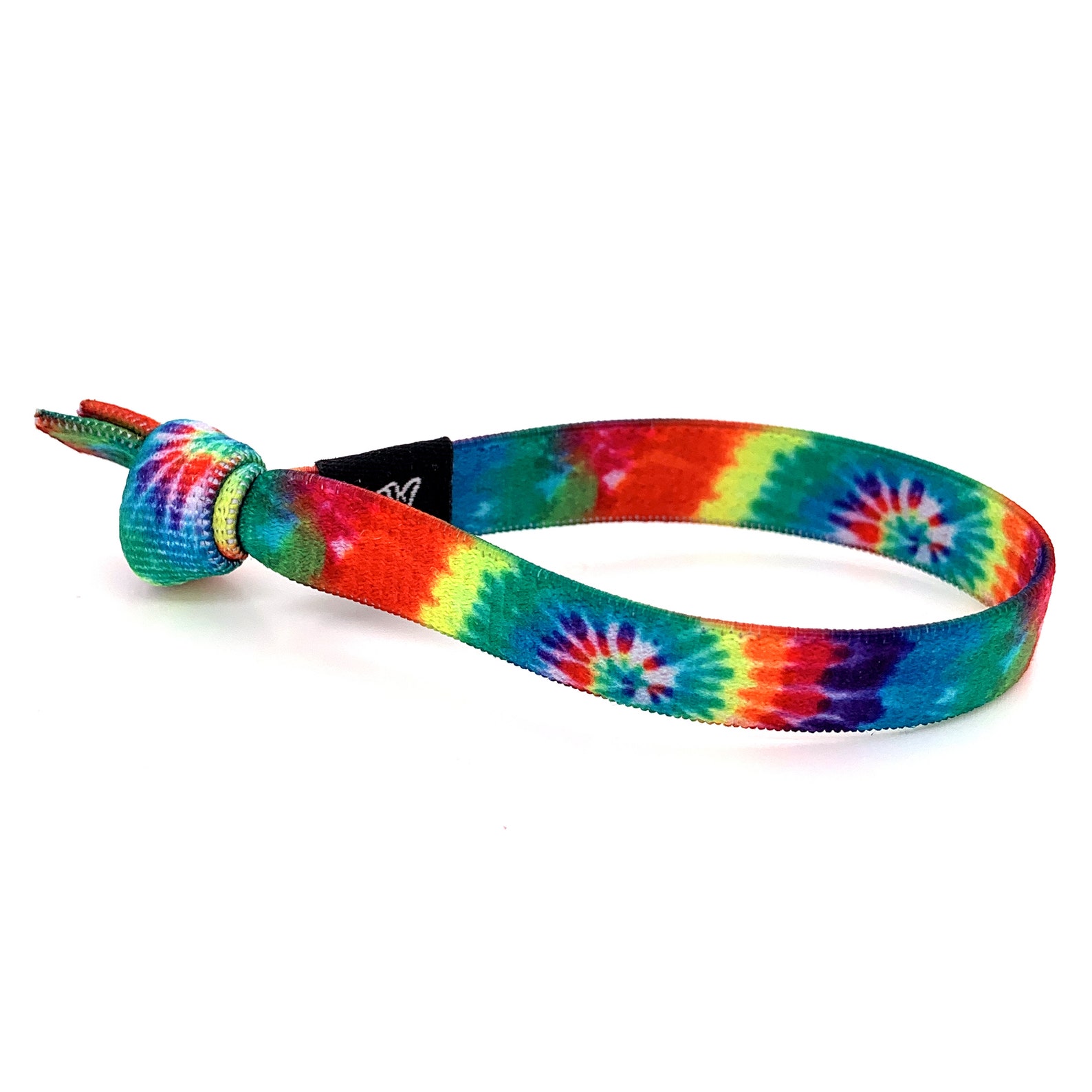 Psychedelic Tie Dye Hang Loose Bracelet Etsy