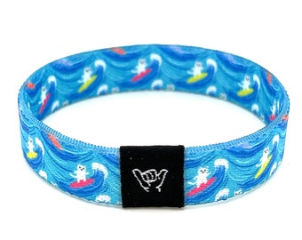 Surf Kitties Hang Loose bracelet